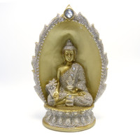 Buddha Statue with jewels and glitter