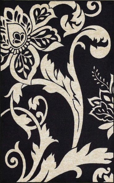 MR110 Black Monterrey Rug by Dalyn
