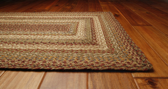 Harvest Braided Rug by Green World & Homespice