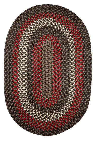 Rhody Manhattan MA34 Brown Velvet Area Rug