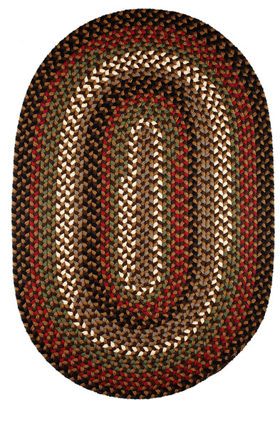 Rhody Mayflower MF33 Brown Area Rug