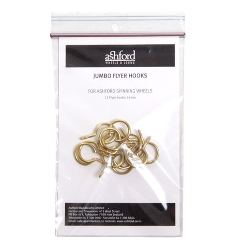 Ashford Jumbo Flyer Hooks - Packaged 12pc