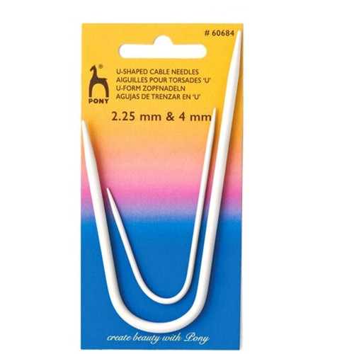 Pony U Shaped cable needles