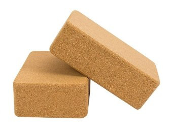 Kakaos 4 Inch Cork Yoga Block