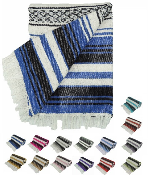 Traditional Mexican style Yoga Blanket