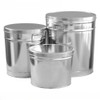 Clambake Tin Container with Handles Size 25T (3.5 gal.) (6 pack)
