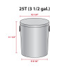 Size Diagram 25T