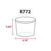 Size Diagram R772