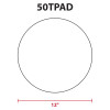 Size Diagram 50T Pad