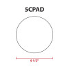 Size Diagram 5C Pad
