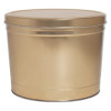 Gold Solid Popcorn Tin Container
