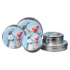 Snow Pals Round Tin Container Size 2C 7 3/16" x 2 5/8" (24 pack)