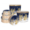 Gilded Forest Popcorn Tin Container Size 15T (2 gal) 10 1/4" x 7 13/16" (12 pack)
