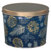 Shimmering Pine Popcorn Tin Container Size 15T