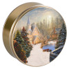 Moonlit Manor Round Tin Container Size 2C