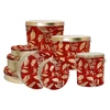 Joy Popcorn Tin Container Size 15T (2 gal) 10 1/4" x 7 13/16" (12 pack)