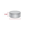 Spring Has Sprung Round Tin Container Size 2C 7 3/16" x 2 5/8" (24 pack)