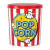 Freshly Popped Popcorn Tin Container Size 25T