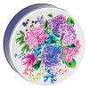 Hydrangeas Round Tin Container Size 1S