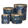 Shimmering Pine Popcorn Tin Container with Handles Size 50T (6.5 gal) 12 1/4" x 14 1/8" (6.5 gal) 12 1/4" x 14 1/8" (5 pack)