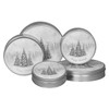 Winter Breeze Round Tin Container Size 1S 6 11/16" x 1 13/16" (24 pack)