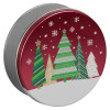 Holiday Trees Round Tin Container Size 1S