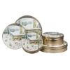 Cabin in the Woods Round Tin Container Size 3C 8 1/8" x 3" (15 pack)