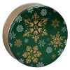 Emerald Snowfall Round Tin Container Size 1S