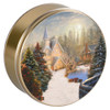 Moonlit Manor Round Tin Container Size 115 9 7/8" x 1 15/16" (20 pack)