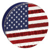 Red White & Blue Round Tin Container Size 3C