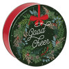 Good Cheer Round Tin Container Size 2C