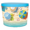 Beach Day Popcorn Tin Container Size 15T (2 gal)
