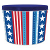 Stars & Stripes Popcorn Tin Container Size 15T (2 gal)