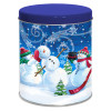 Feeling Frosty Tall Round Tin Container Size 1QT