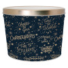 Congratulations Popcorn Tin Container Size 15T (2 gal)