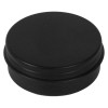 1 7/8" x 11/16" Diameter (.83 oz.) Screw Top Black Seamless Aluminum Tin
