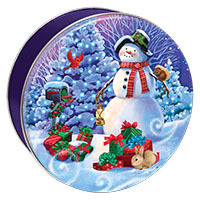 Classic Snowman Tins