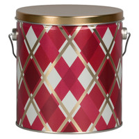 Burgundy Diamonds Tins