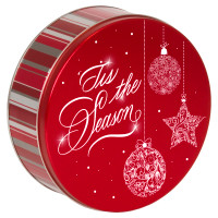 'Tis the Season Round Tin Container 'Tis the Season Round Tin Container