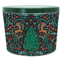Woodland Winter Popcorn Tin Container Size 15T Woodland Winter Popcorn Tin Container Size 15T