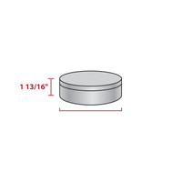Star Spangled Round Tin Container Size 1S 6 11/16" x 1 13/16" (24 pack)
