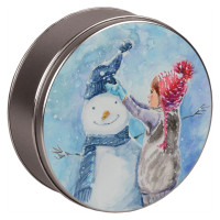 Snow Pals Round Tin Container Size 3C Snow Pals Round Tin Container Size 3C