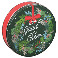 Good Cheer Round Tin Container Size 1S