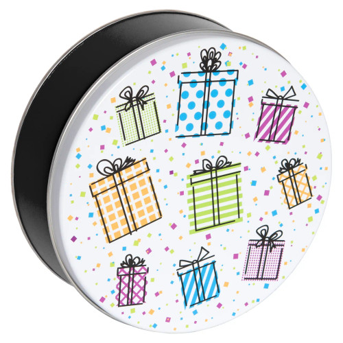 Nifty Gifty Round Tin Container Size 1S 6 11/16" x 1 13/16" (24 pack)