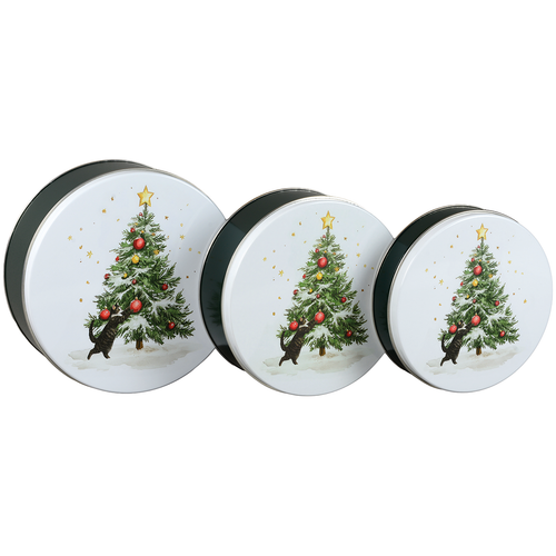 Mischief Maker Round Tin Container Size 1S 6 11/16" x 1 13/16" (24 pack)