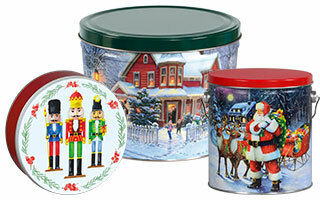 Christmas 2024 tin containers