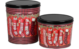 Christmas Stockings Tins