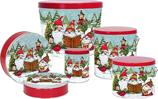 Festive Gnomes Tins