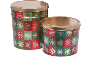 Glistening Gold Tins