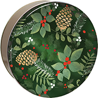 Golden Pinecones Tins